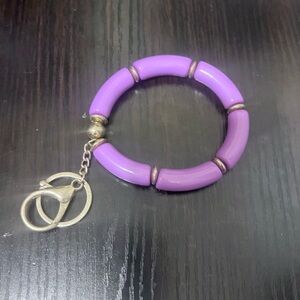 Lavender key ring
